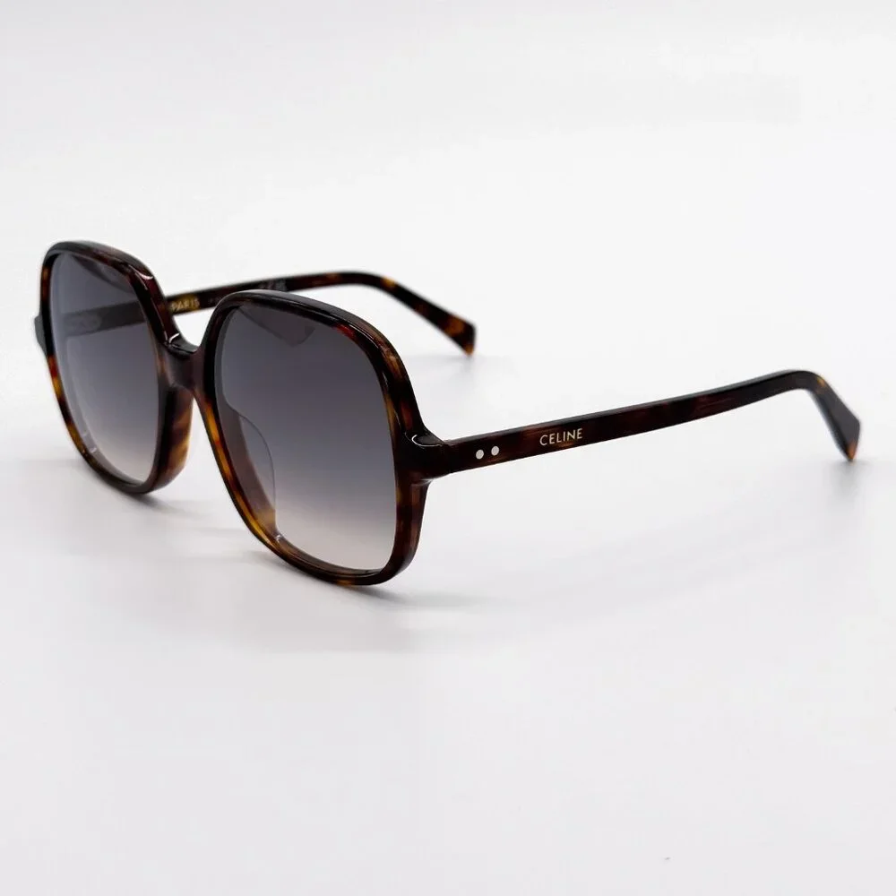 NEW CELINE CL 40244U 52F WOMEN HAVANA SUNGLASSES CELINE CL40244U 52F - Picture 7 of 12